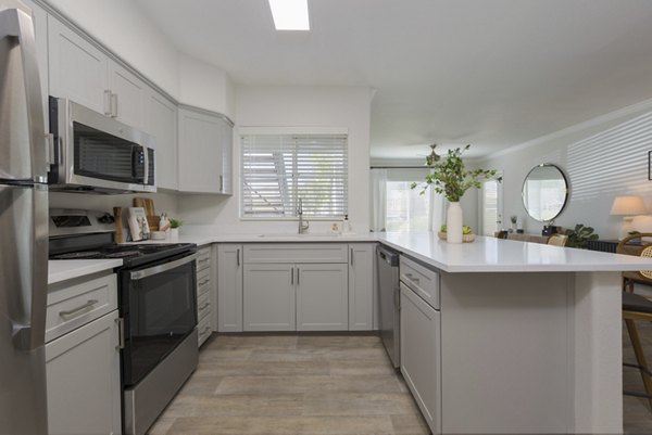 kitchen at CityScape at Lakeshore Apartments