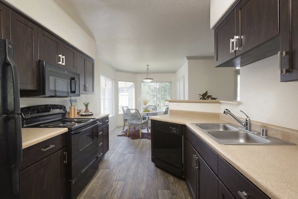 kitchen at CityScape at Lakeshore Apartments