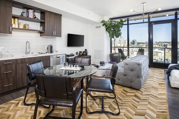 dining area at ALX Apartments