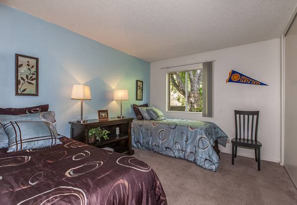 bedroom at Cypress Point Apartments