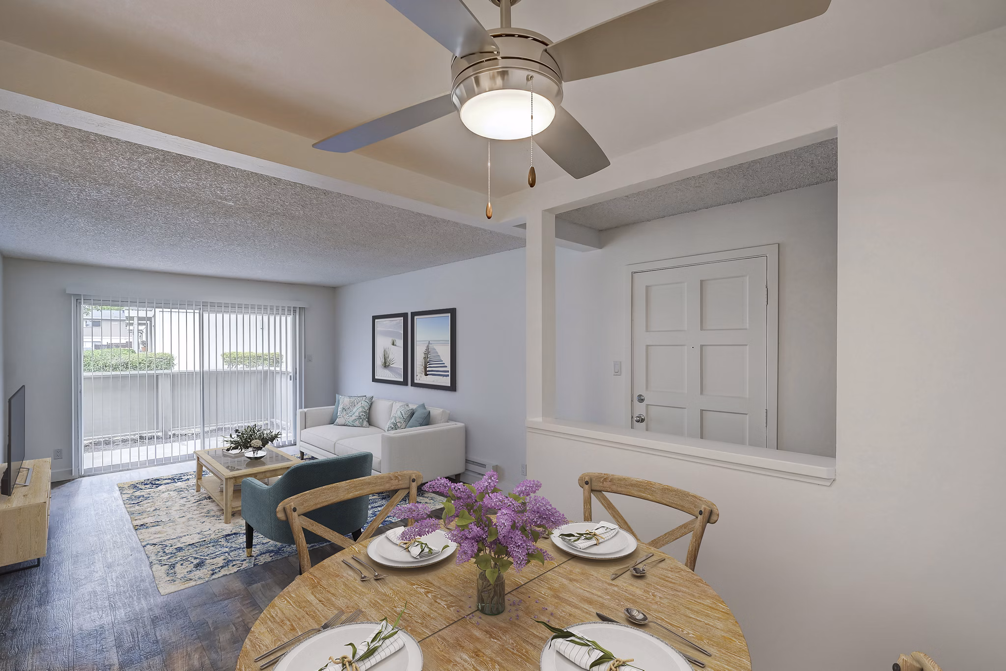 dining room at Cypress Point Apartments