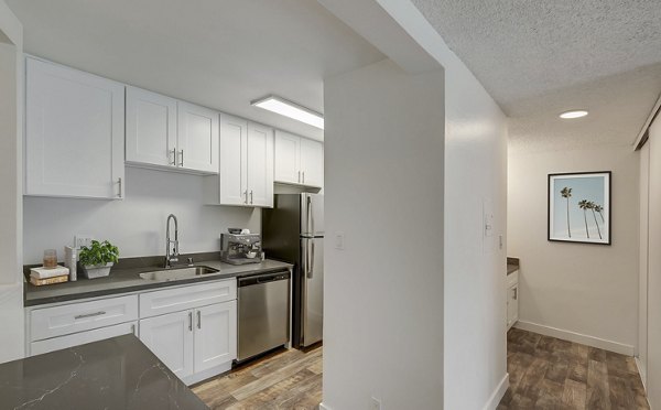 kitchen at Cypress Point Apartments