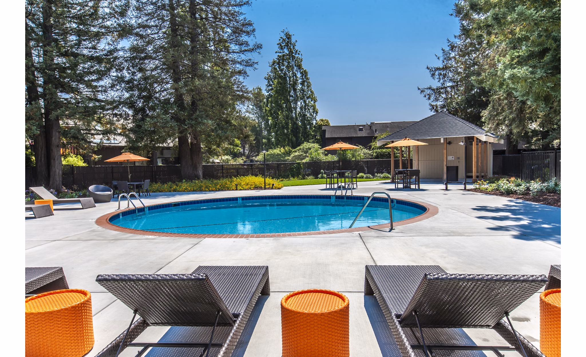 pool at Cypress Point Apartments