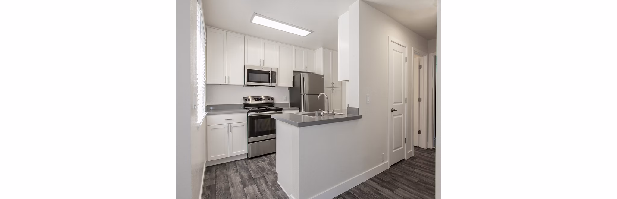kitchen at San Marino Apartments