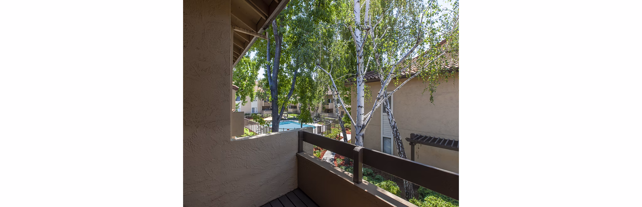 patio at San Marino Apartments