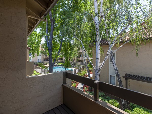 patio at San Marino Apartments