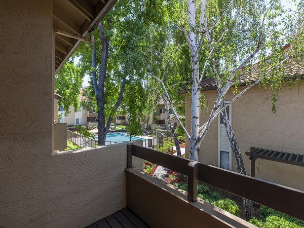 patio at San Marino Apartments