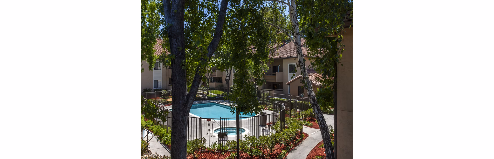 pool at San Marino Apartments