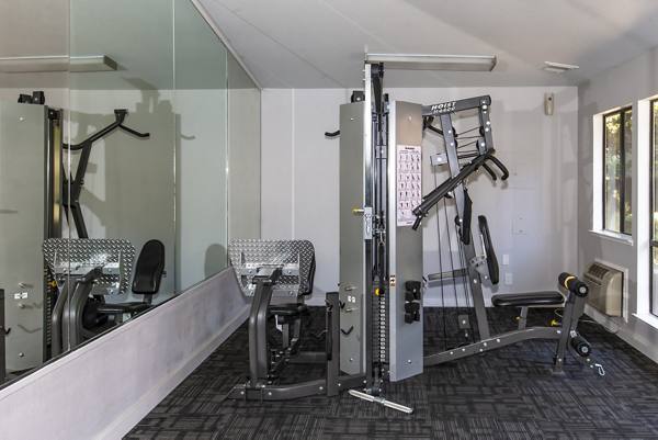 fitness center at Monte Vista Apartments