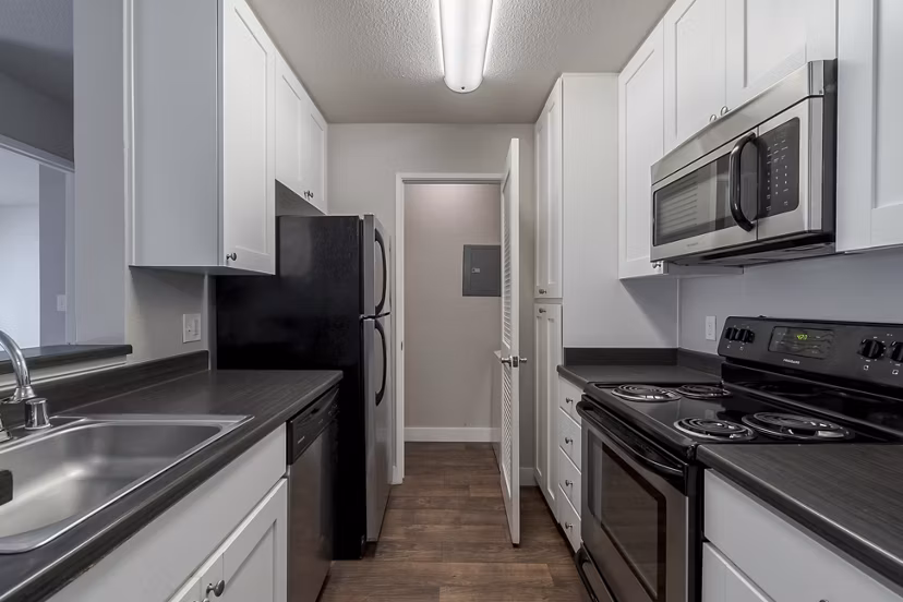 kitchen at Monte Vista Apartments