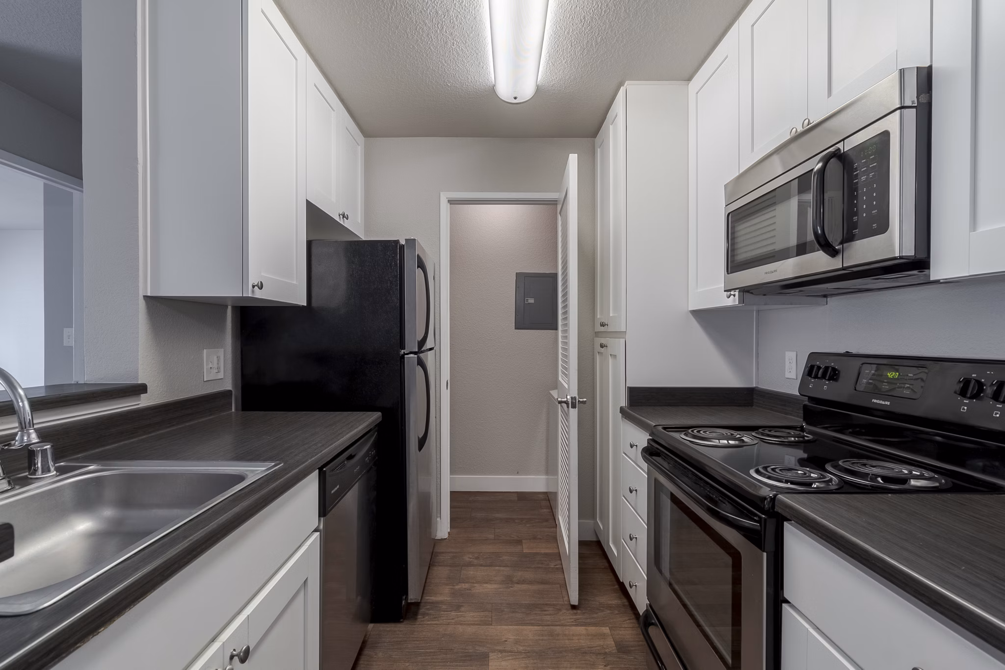 kitchen at Monte Vista Apartments