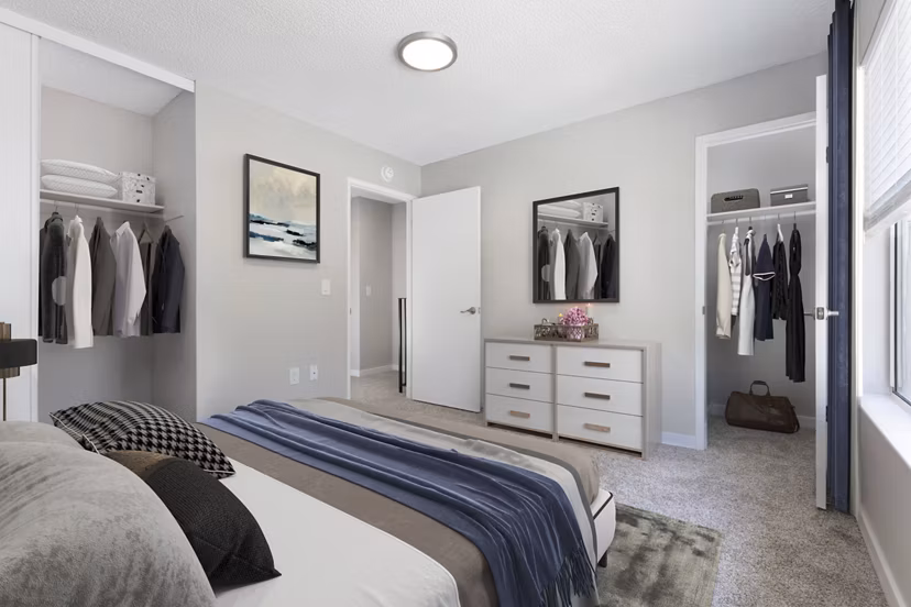 bedroom at Landing at Capitola Apartments
