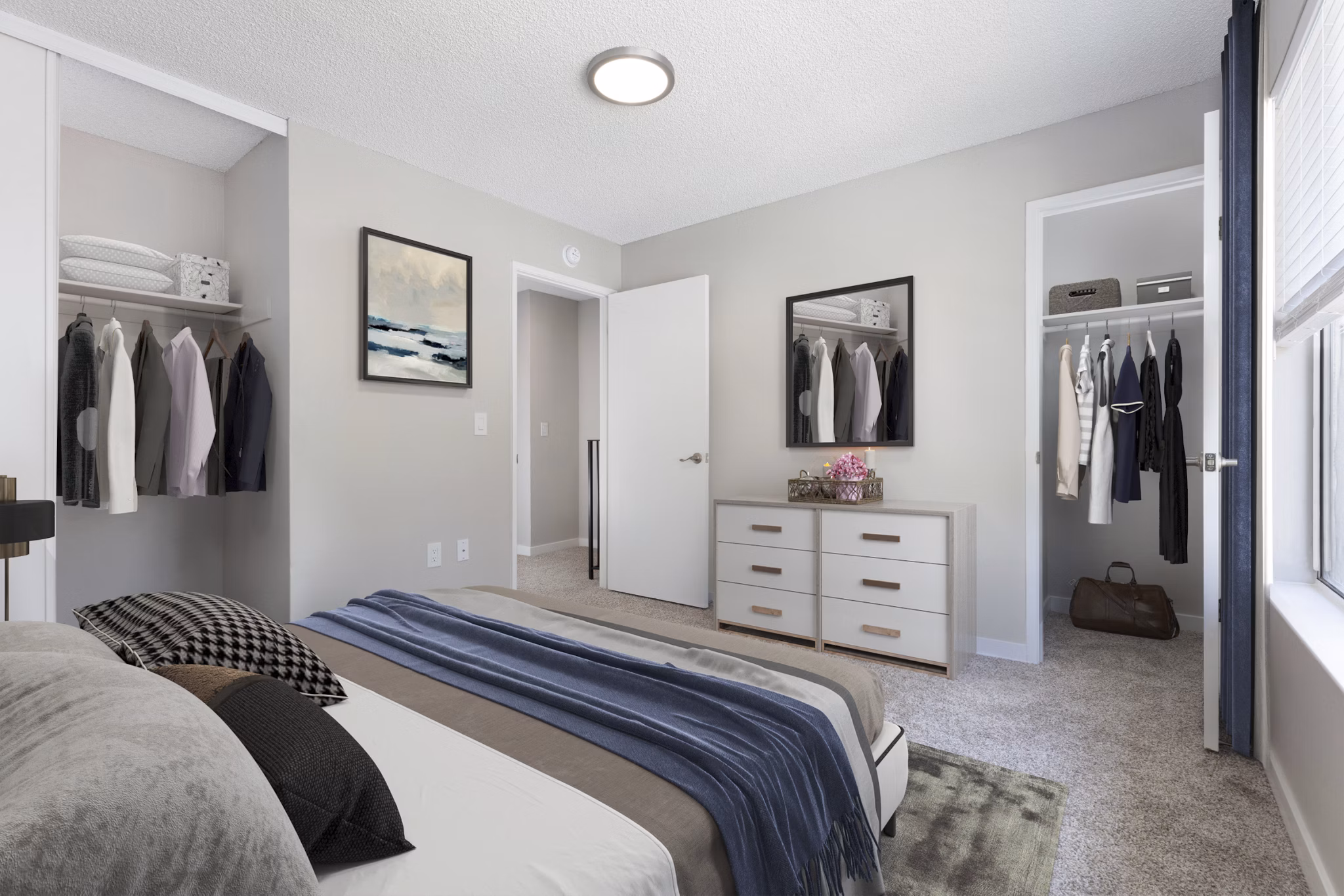 bedroom at Landing at Capitola Apartments
