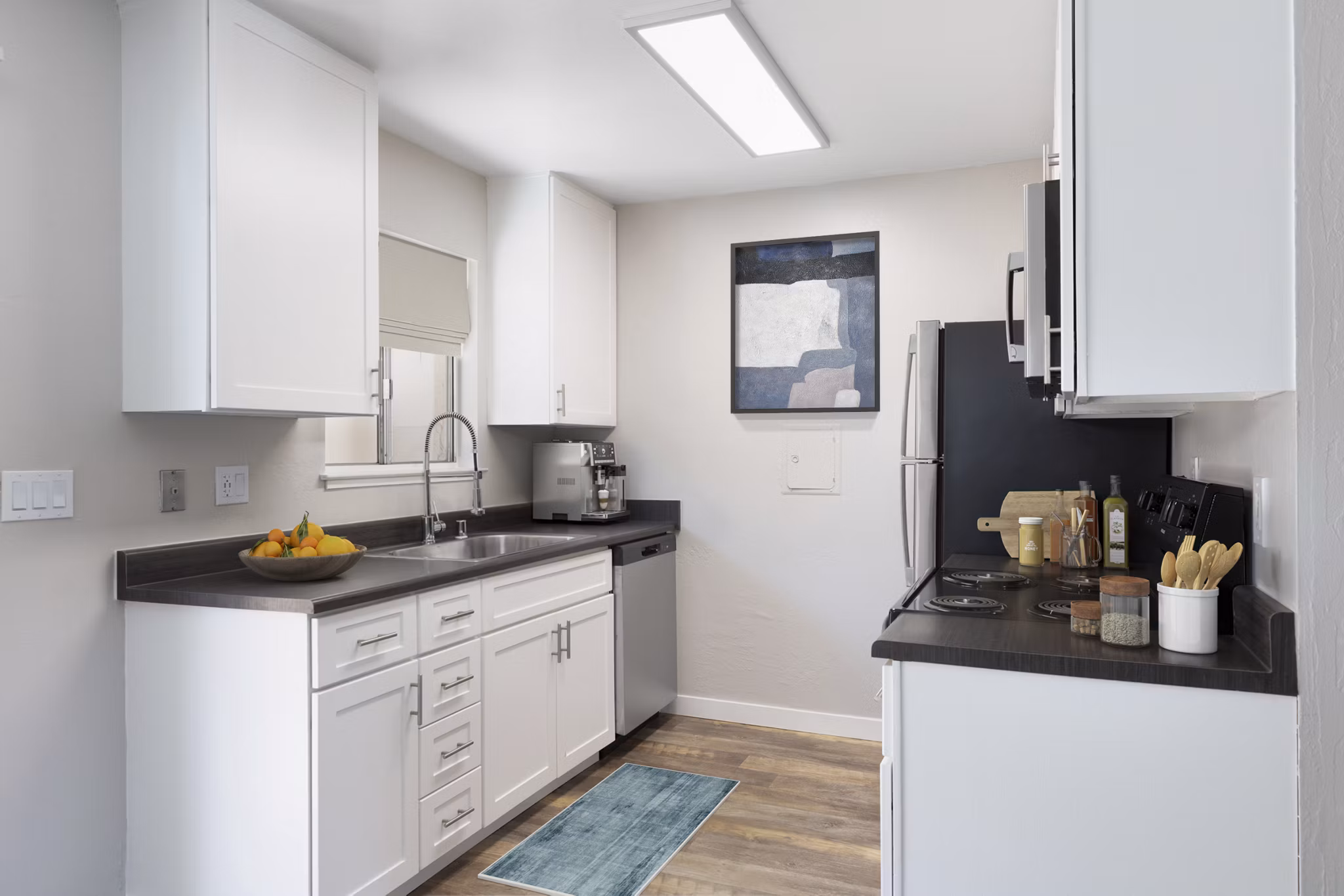 kitchen at Landing at Capitola Apartments