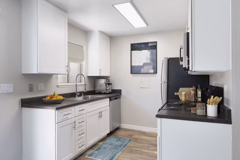 kitchen at Landing at Capitola Apartments