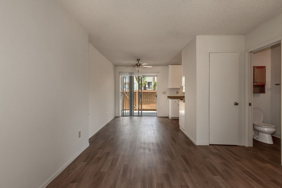 living room at Landing at Capitola Apartments