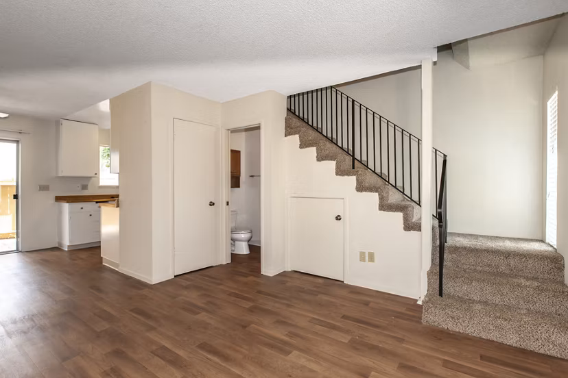 living room at Landing at Capitola Apartments