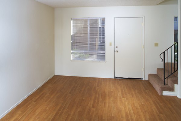 living room at the Landing at Capitola Apartments