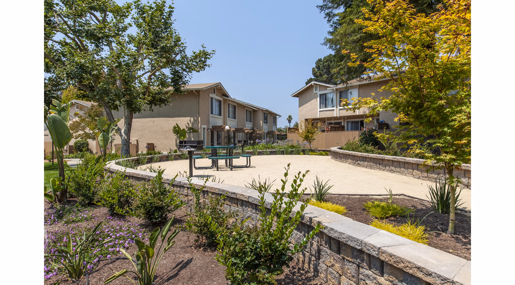 patio at Landing at Capitola Apartments