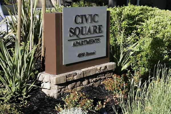 signage at Civic Square Apartments