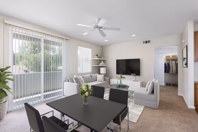 dining room at Civic Square Apartments