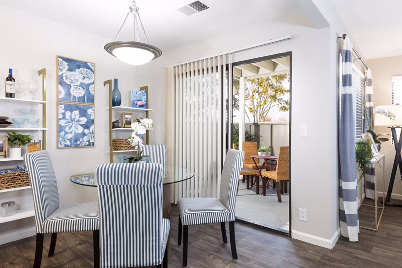 dining room at Civic Square Apartments