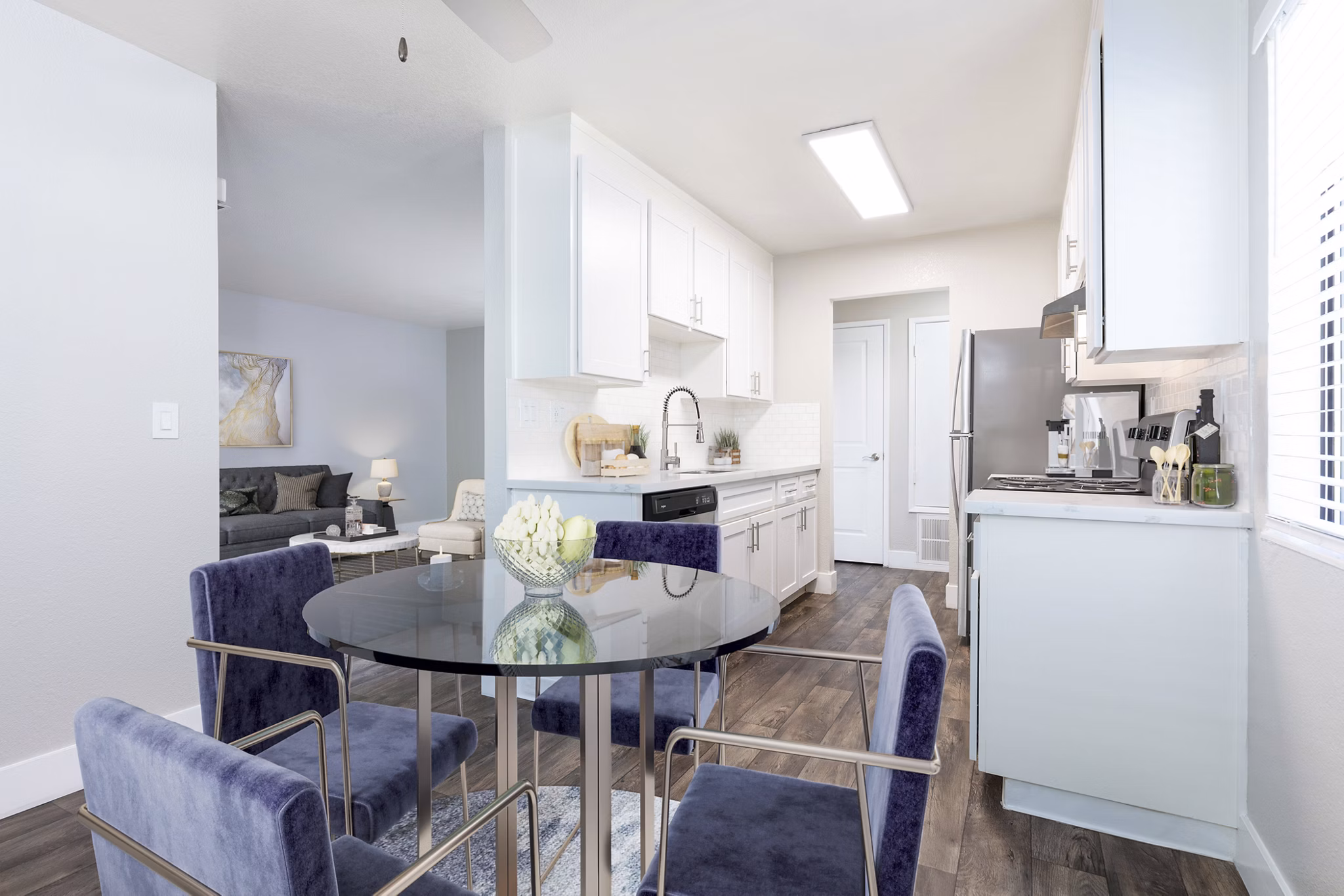 dining room at Civic Square Apartments