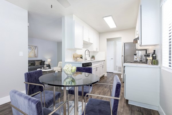 dining room at Civic Square Apartments