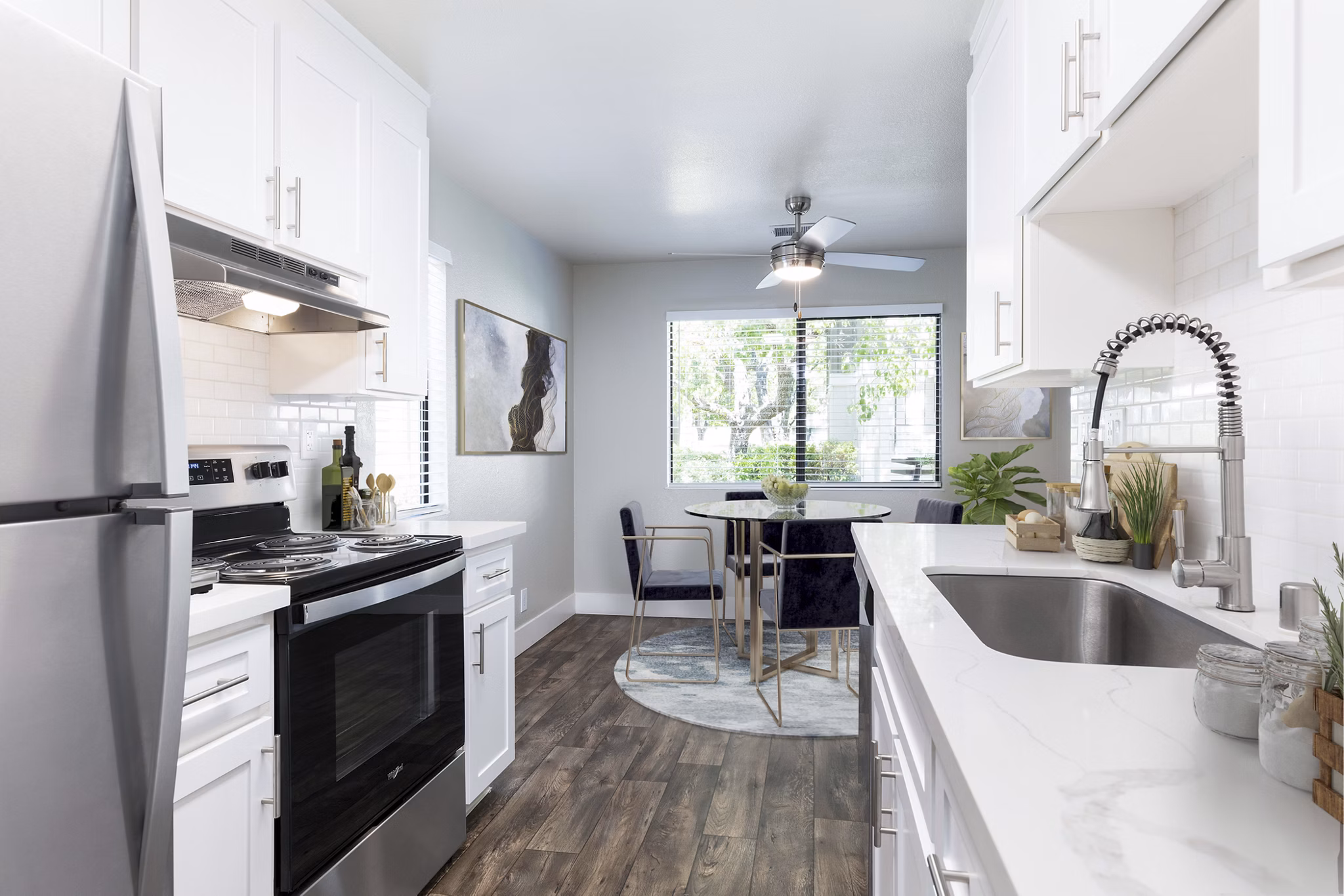 kitchen at Civic Square Apartment
