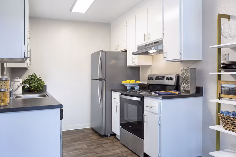 kitchen at Civic Square Apartment