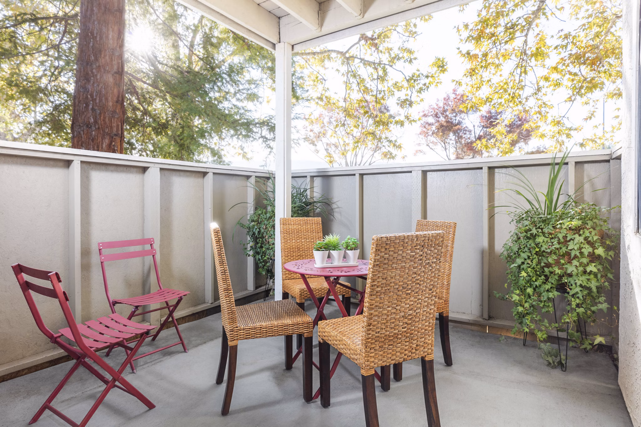 patio/balcony at Civic Square Apartments