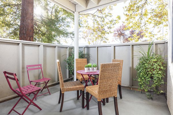 patio/balcony at Civic Square Apartments