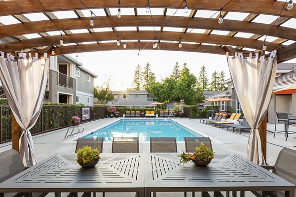 pool/patio at Civic Square Apartments