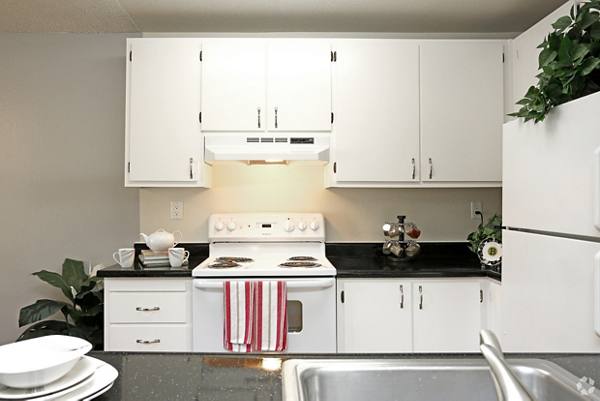 kitchen at Brookside Apartments