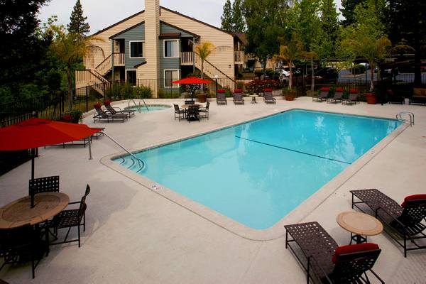 pool at Brookside Apartments