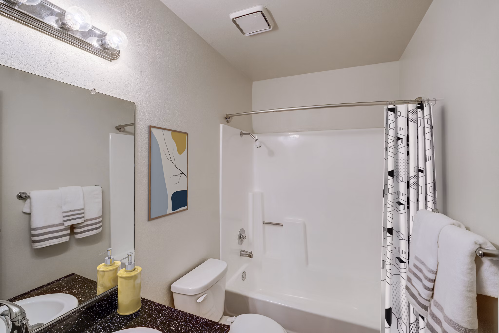 bathroom at Mission Pines Apartments