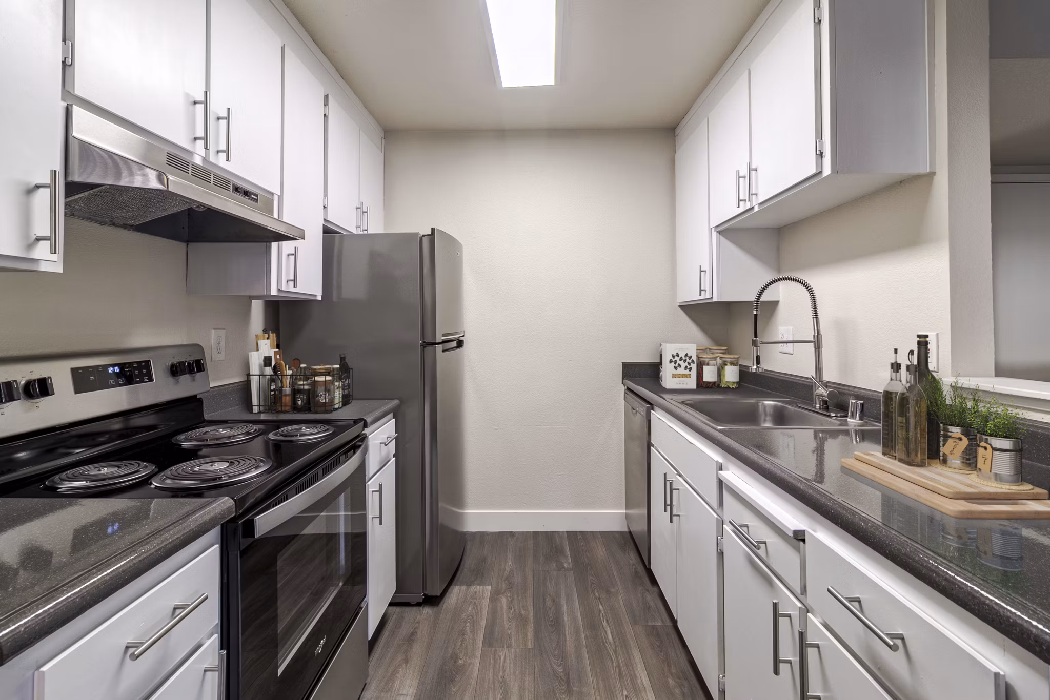 kitchen at Mission Pines Apartments