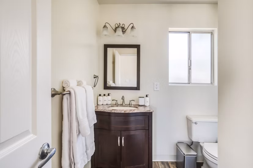 bathroom at Westcliffe Trail Apartments 