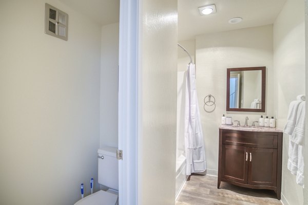 bathroom at Westcliffe Trail Apartments