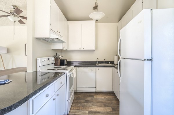 kitchen at Westcliffe Trail Apartments 