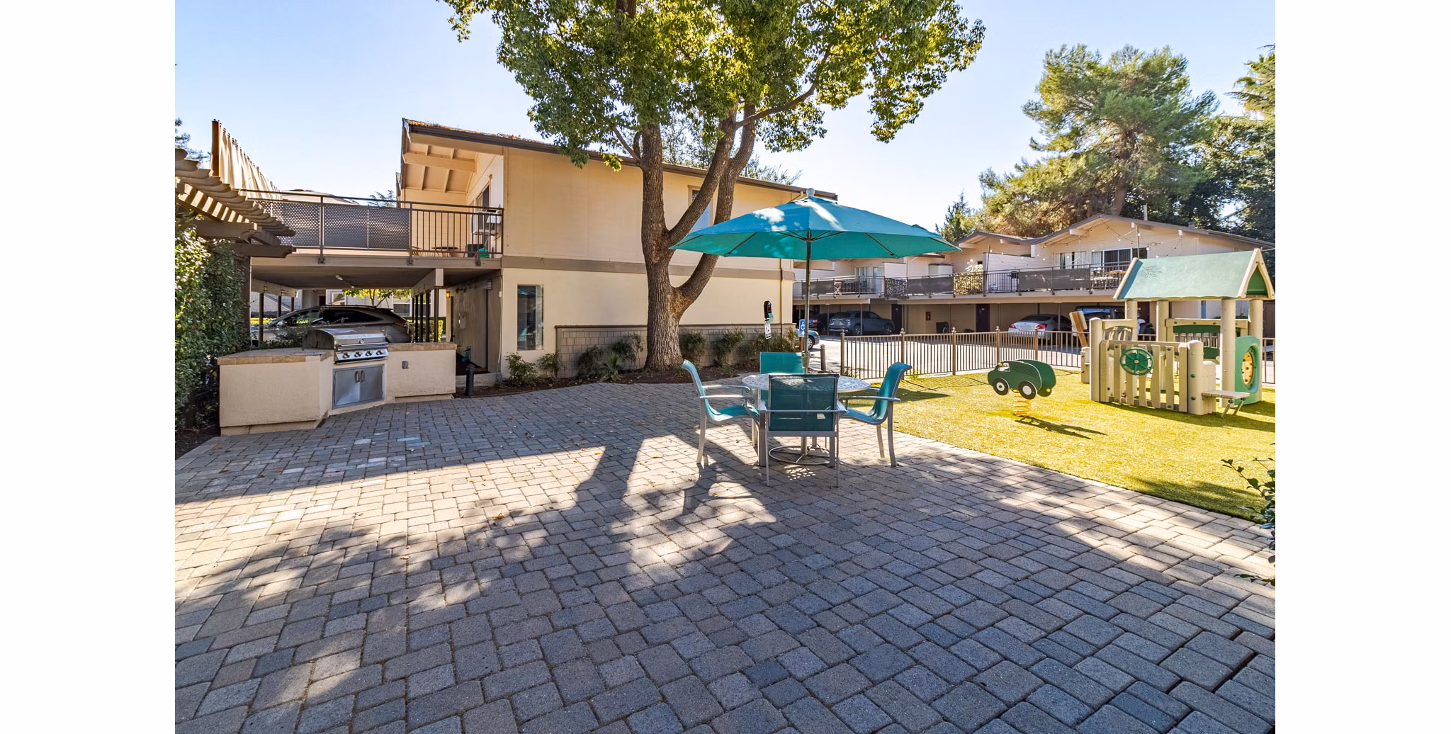 grill area at Westcliffe Trail Apartments 