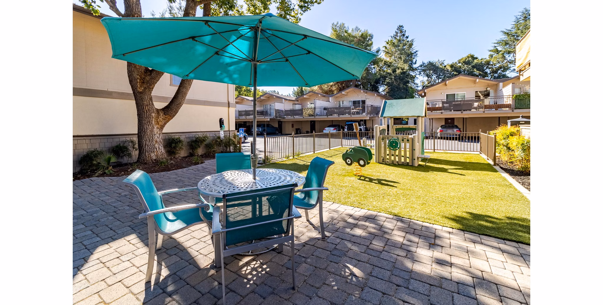 patio at Westcliffe Trail Apartments 