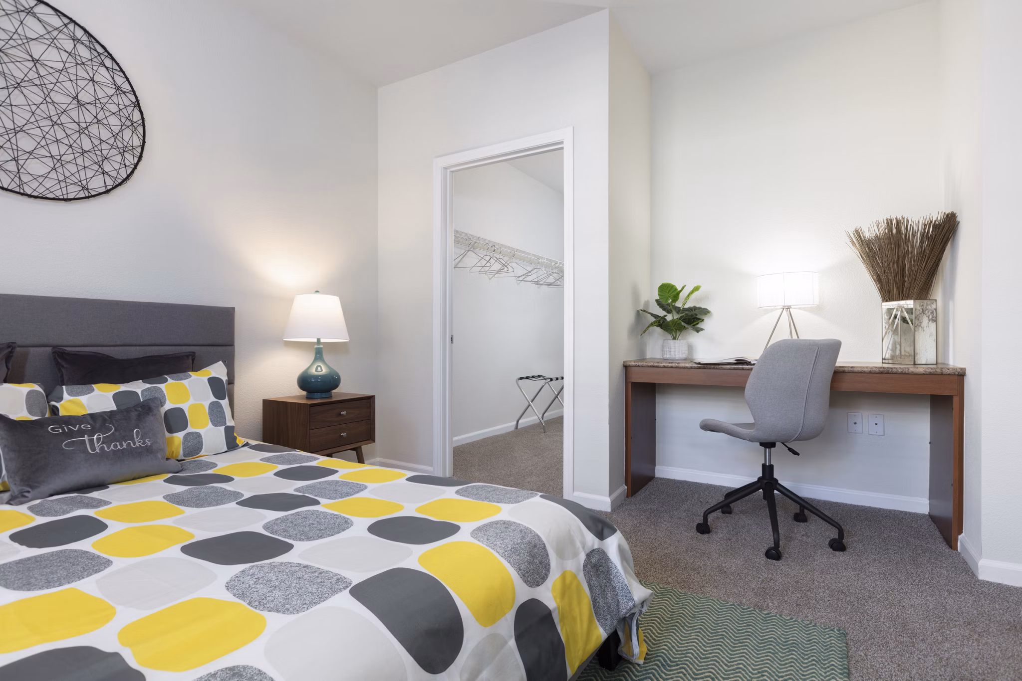 bedroom at Morgan Parkl Apartments