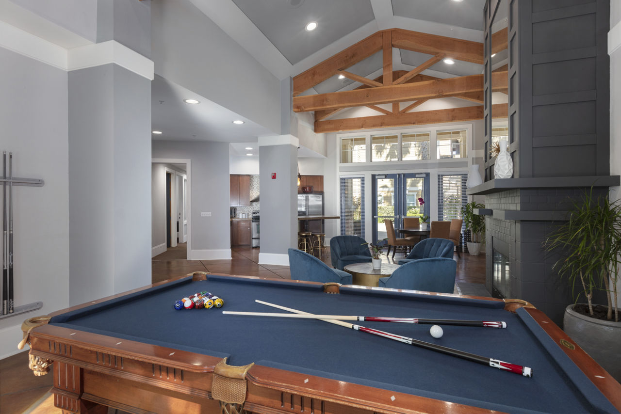 Game room at Morgan Park