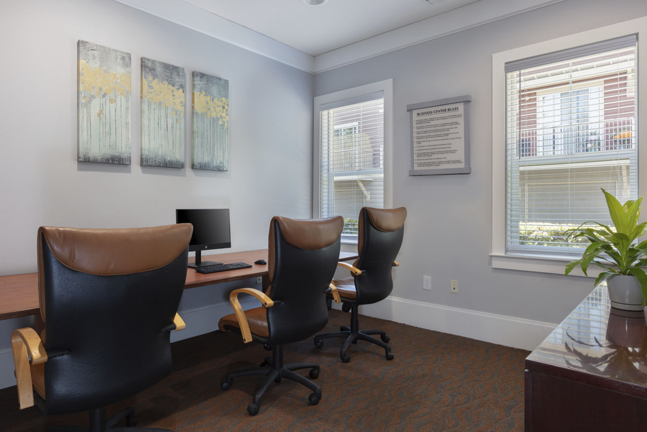 Work space at Morgan Park