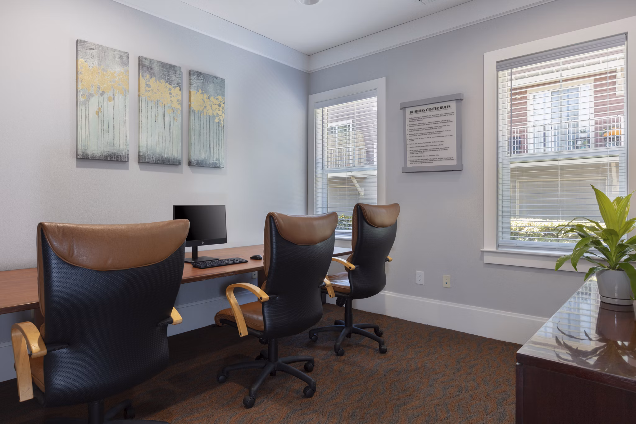 clubhouse at Morgan Park Apartments
