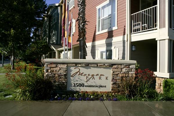 signage at Morgan Park Apartments