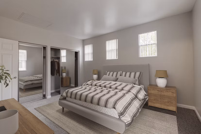 bedroom at Park Place Apartments 