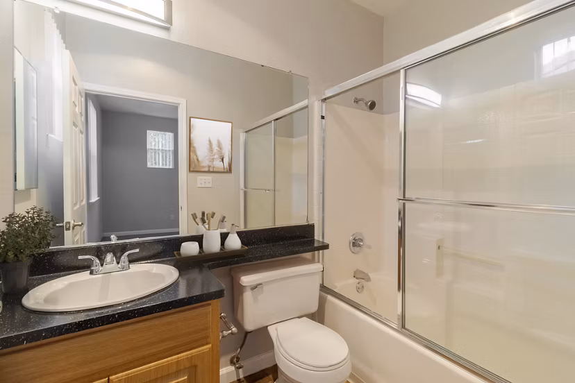 bathroom at Park Place Apartments 