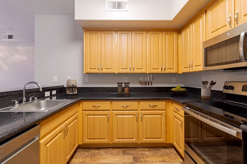 kitchen at Park Place Apartments 